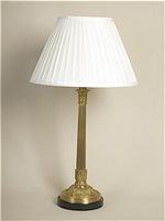 ALEXANDERS 40CM BRASS FLUTE LAMP ORMOLU COLUMN LAMP